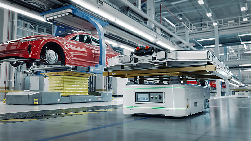 Communication and safety solutions for AGVs and AMRs