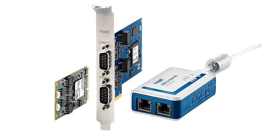 PC interfaces - Connect a PC to CAN, CAN FD and LIN