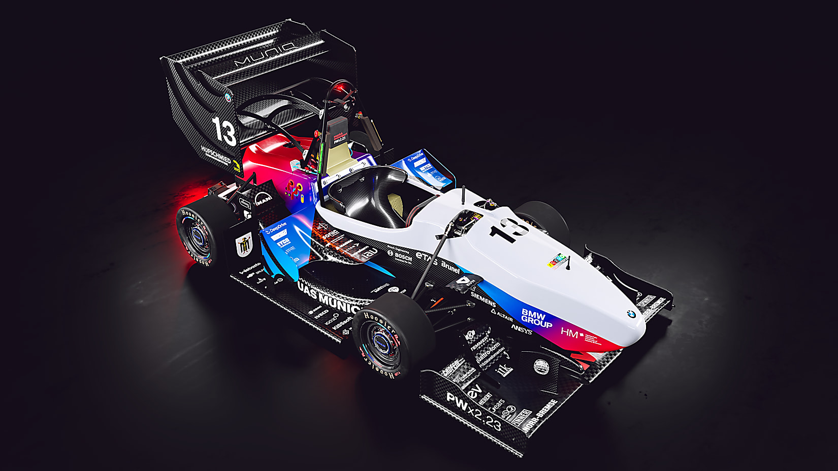 Neues Auto des Formular Student Teams