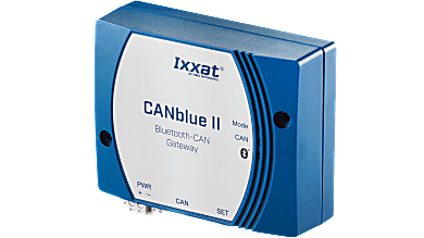 Ixxat CANblue II - Bluetooth-Datenübertragung von CAN-Nachrichten