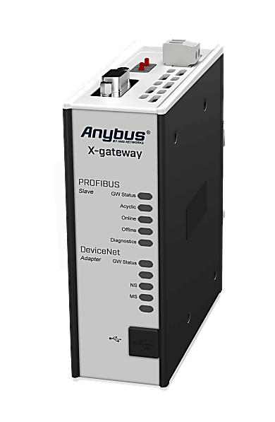 Anybus X-gateway verbindet PROFIBUS mit DeviceNet
