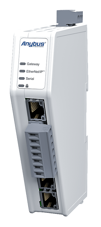 Anybus Communicator – Serial Master to EtherNet/IP adapter