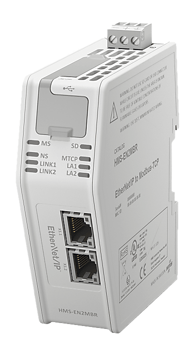 Anybus EtherNet/IP to Modbus TCP Linking Device