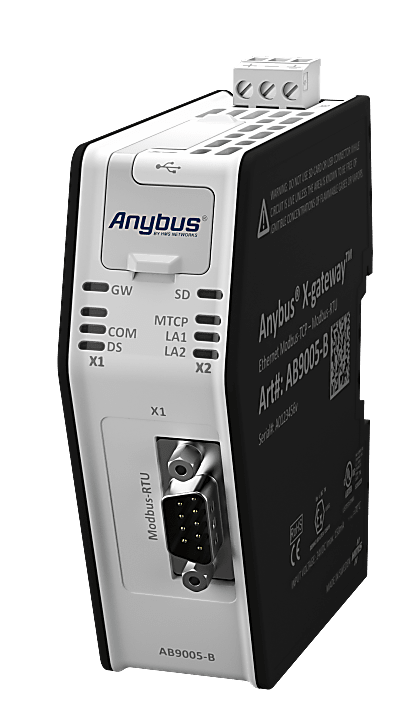 Anybus X-gateway - Modbus TCP Client - Modbus RTU Slave
