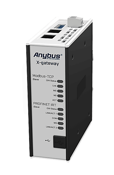 Anybus X-gateway - Modbus TCP Server - PROFINET-IRT Device