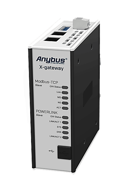 Anybus X-gateway - Modbus-TCP Slave - POWERLINK Device