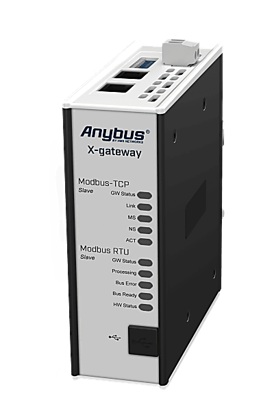 Anybus X-gateway – Modbus TCP Server – Modbus RTU Slave