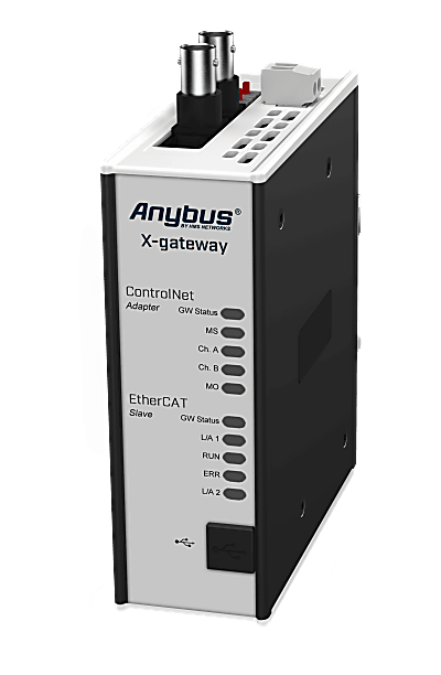 Anybus X-gateway – ControlNet-Adapter – EtherCAT Slave