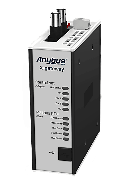 Anybus X-gateway – ControlNet-Adapter – Modbus RTU Slave