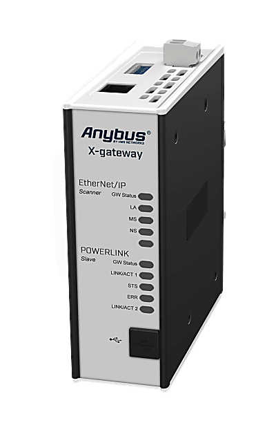 Anybus X-gateway - EtherNet/IP Scanner - POWERLINK Device