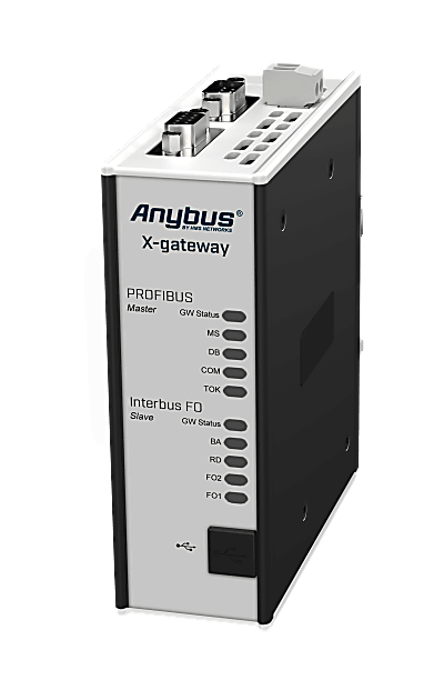 Anybus X-gateway – PROFIBUS Master - Interbus FO Slave