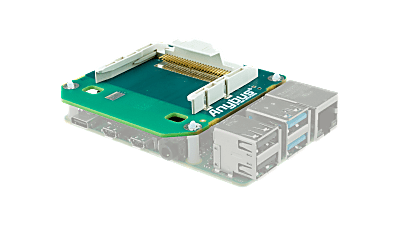 Anybus CompactCom Adapterboard - Modul auf Raspberry Pi