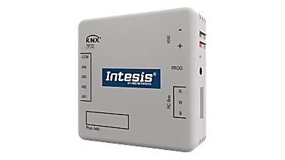Fujitsu RAC- und VRF-Systeme zu KNX-Schnittstelle mit Binäreingängen (zur Fernbedienung)