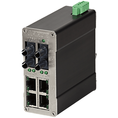 N-Tron® 106FXE-ST-40 Unmanaged 6-port  Industrial Ethernet Switch