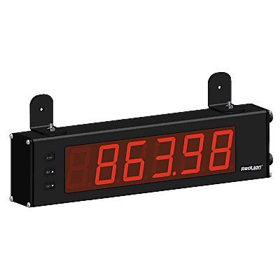 Large 2.25" 6-digit LED Serial Slave Display