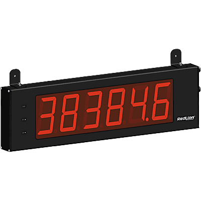 Large 4" 6-digit LED Dual Counter/Rate Display