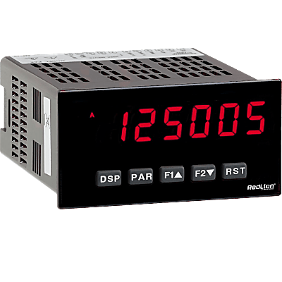PAX® Dual Counter/Rate Panel Meter, AC-Powered