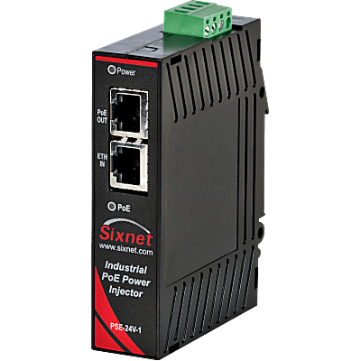 Sixnet® EB-PSE-24V-1B, Mode A Power Injector