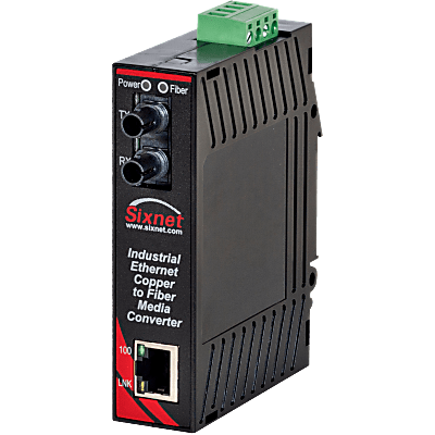 Sixnet® SL-2ES-2ST 工业级 2 端口以太网介质转换器​
