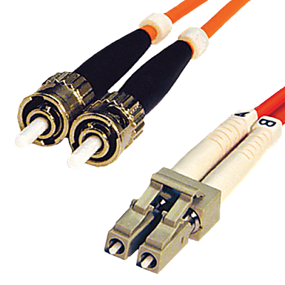 2ZR8AC-4 - 4' Singlemode-Duplex-Glasfaserkabel, 8.3/125, ST-LC