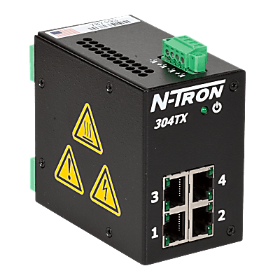 304TX-N Industrial Ethernet Switch with Monitoring
