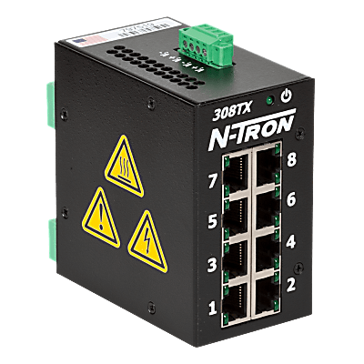 308TX Unmanaged Industrial Ethernet Switch