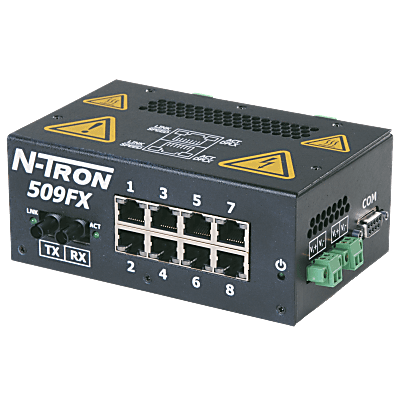 509FX Unmanaged Industrial Ethernet Switch, ST 15km