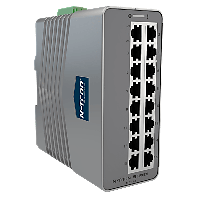 N-Tron® NT-116 Unmanaged 16-Port Industrial Ethernet Switch
