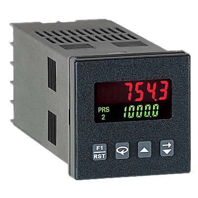 Single Preset Counter, NPN OC/Relay Output, DC Powered, Backlit LCD