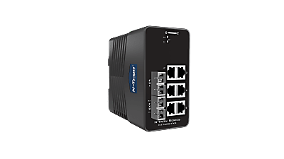 N-Tron® NT7008-FX2-SC00 8-Port Advanced Managed Gigabit Industrial Ethernet Switch