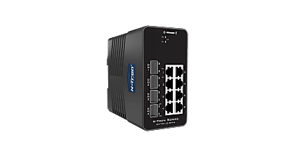 N-Tron® NT7012-DM4 Advanced – Gigabit-Industrial-Ethernet-Switch, verwaltet, mit 12 Ports