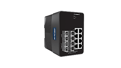 N-Tron® NT7012-FX4-SC00 12-Port Advanced Managed Gigabit Industrial Ethernet Switch