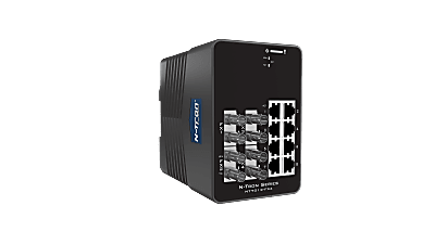 N-Tron® NT7012-FX4-ST15 12-Port Advanced Managed Gigabit Industrial Ethernet Switch