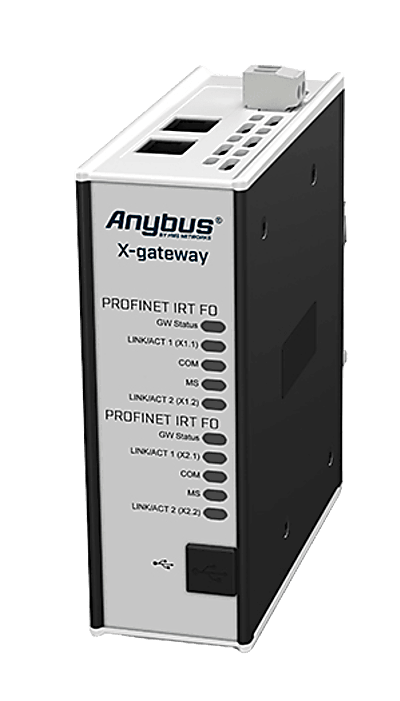 Anybus X-gateway – PROFINET-IRT FO Device - PROFINET-IRT FO Device