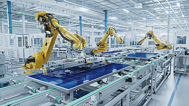 Automatisierung der Fabrik