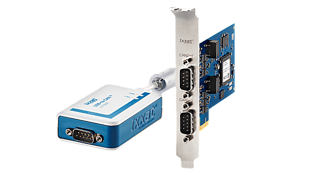 Ixxat PC interfaces for medical applications