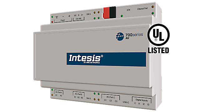 Hisense VRF systems to KNX Interface with binary inputs