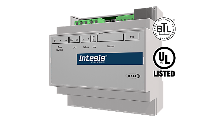 DALI-2 to BACnet/IP Server Gateway