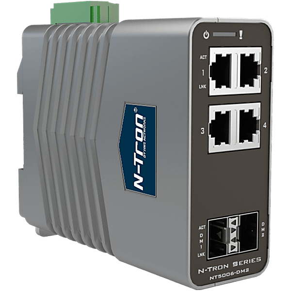 N-Tron® NT5006 DM2 6 Port Gigabit Managed Industrial Ethernet Switch