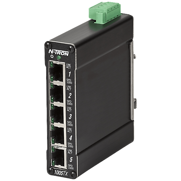 その他 tron Hunter4025 N-Tron® 1005TX Unmanaged 5-port Gigabit Industrial Ethernet Switch