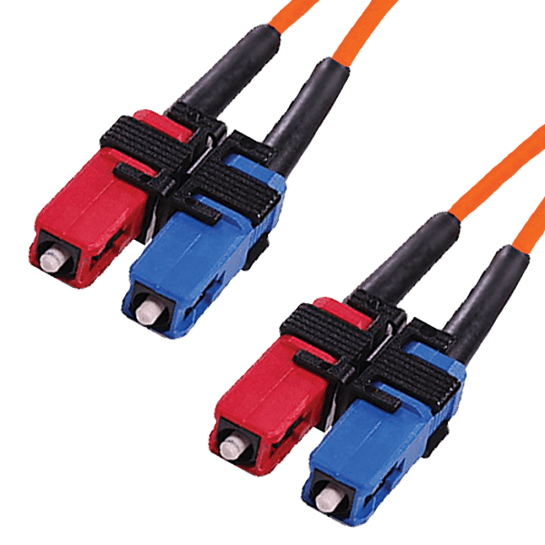 2ZR6BB-3 - 3' MM Duplex Fiber Optic Cable, 62.5/125, 1310nm, SC-SC