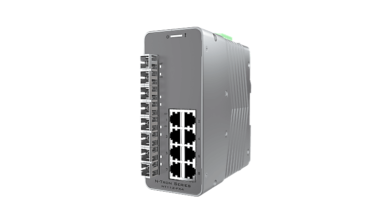 N-Tron® NT-112-FX4-SC80 Unmanaged 12-Port Industrial Ethernet Switch