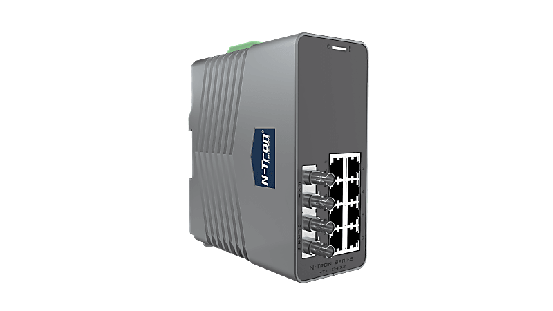 N-Tron® NT-110-FX2-ST00 Unmanaged 10-Port Industrial Ethernet Switch