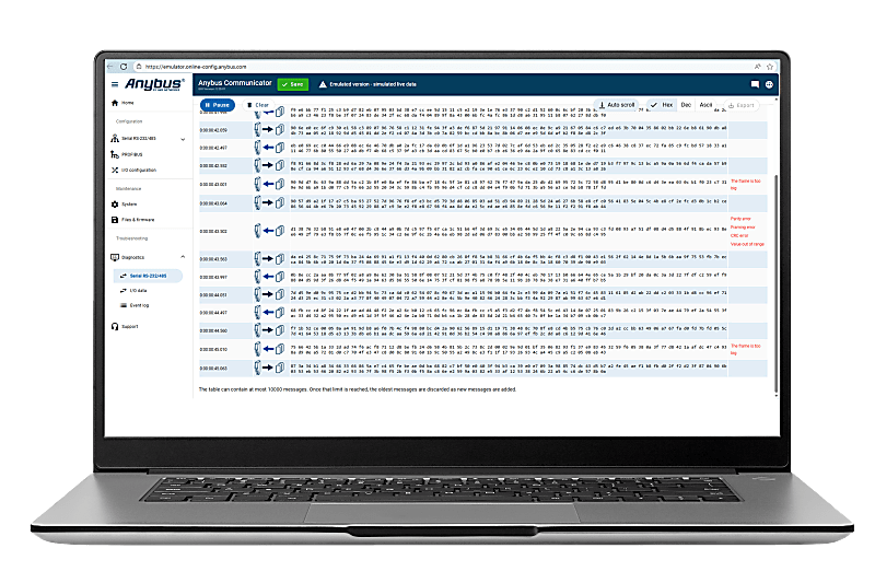 Anybus Communicator – Serial Master to PROFIBUS IO-Device