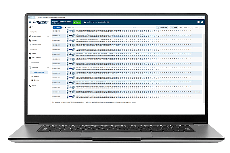 Anybus Communicator – Serial Master to PROFINET IO-Device