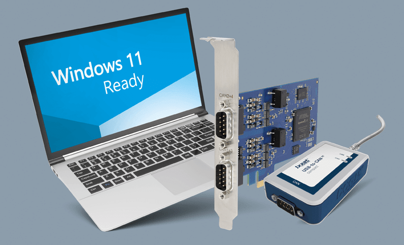 Ixxat CAN Interfaces – Ready for Windows 11