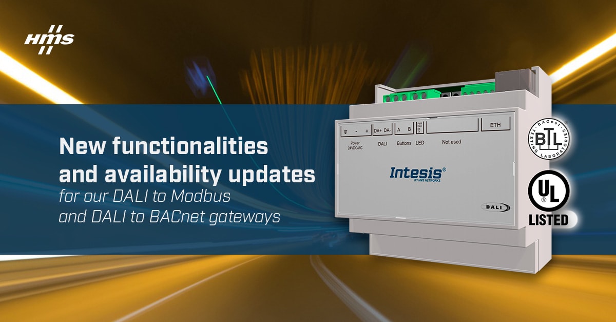 Neue Funktionen und Verfügbarkeitsupdates für unsere DALI-Gateways