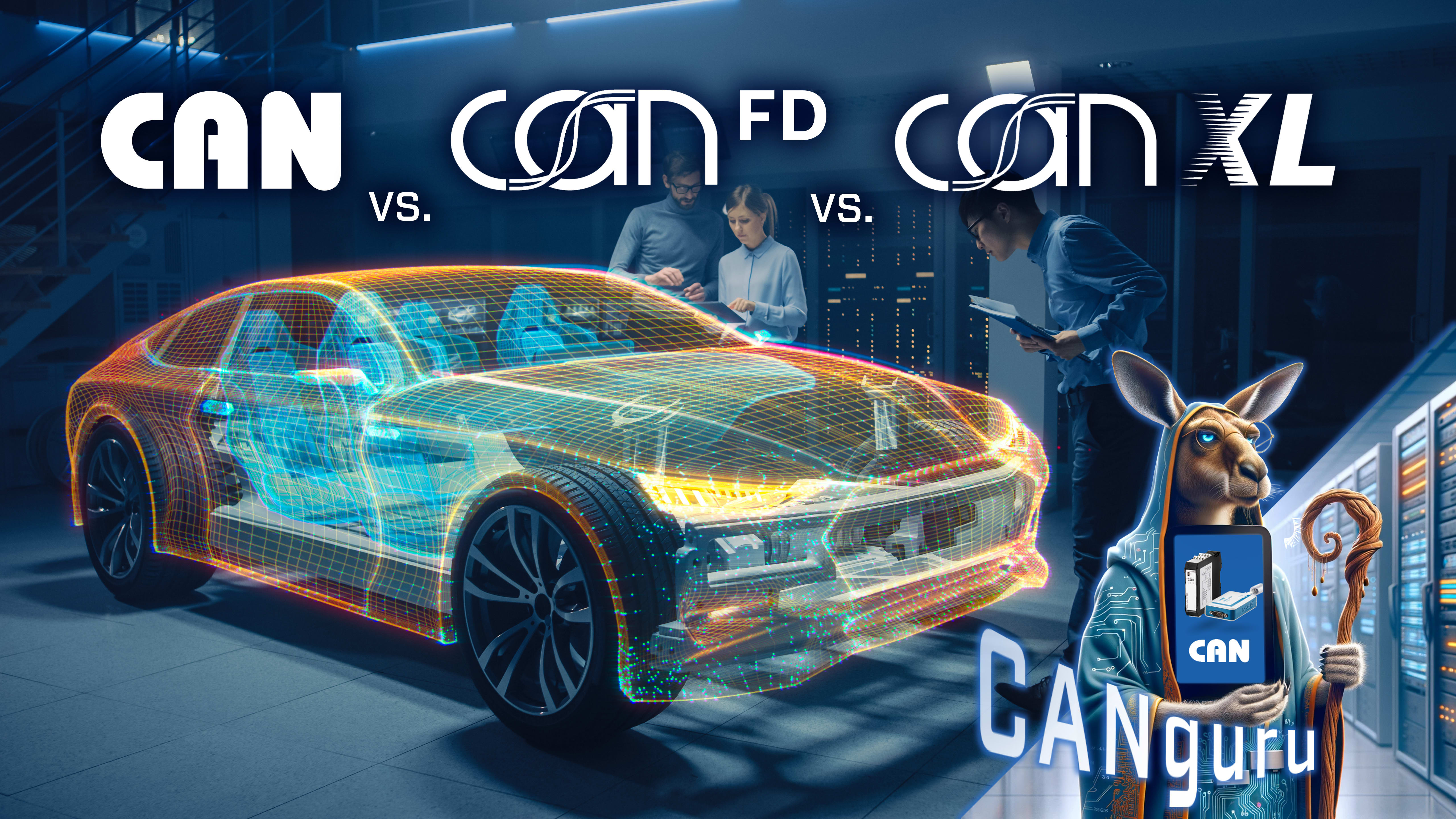 CAN, CAN FD, CAN XL - what are the differences?
